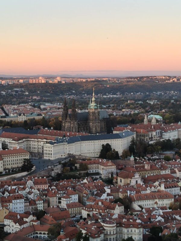 Den første tid som studerende i Prag