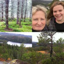 Weekend tur i hytten med smuk fredfyldt natur og fjeldture 
